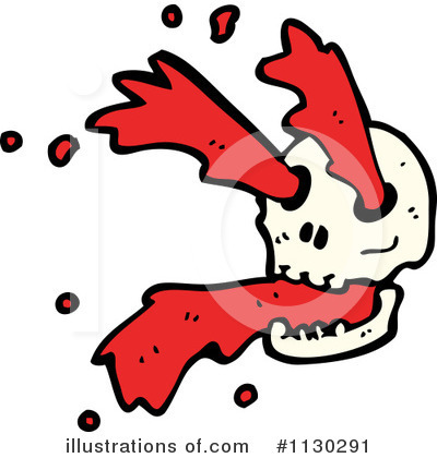 Royalty-Free (RF) Skull Clipart Illustration by lineartestpilot - Stock Sample #1130291