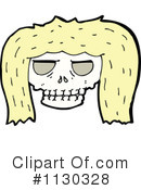 Skull Clipart #1130328 by lineartestpilot