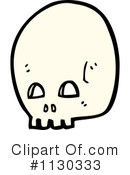 Skull Clipart #1130333 by lineartestpilot