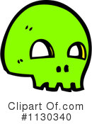 Skull Clipart #1130340 by lineartestpilot