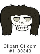 Skull Clipart #1130343 by lineartestpilot