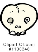 Skull Clipart #1130348 by lineartestpilot