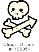 Skull Clipart #1130351 by lineartestpilot