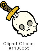 Skull Clipart #1130355 by lineartestpilot