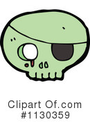 Skull Clipart #1130359 by lineartestpilot