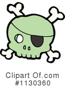 Skull Clipart #1130360 by lineartestpilot