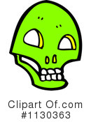 Skull Clipart #1130363 by lineartestpilot