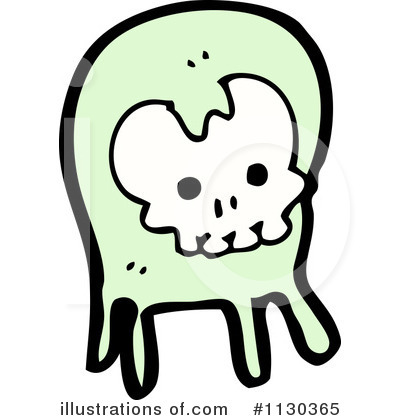 Royalty-Free (RF) Skull Clipart Illustration by lineartestpilot - Stock Sample #1130365