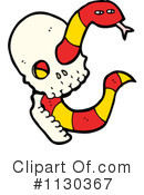 Skull Clipart #1130367 by lineartestpilot