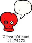 Skull Clipart #1174072 by lineartestpilot