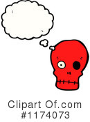 Skull Clipart #1174073 by lineartestpilot