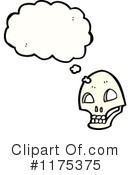 Skull Clipart #1175375 by lineartestpilot