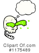 Skull Clipart #1175489 by lineartestpilot