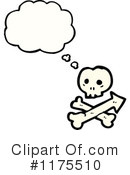 Skull Clipart #1175510 by lineartestpilot