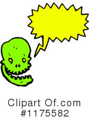 Skull Clipart #1175582 by lineartestpilot