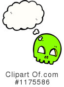 Skull Clipart #1175586 by lineartestpilot