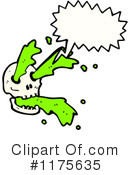 Skull Clipart #1175635 by lineartestpilot