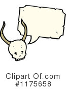 Skull Clipart #1175658 by lineartestpilot