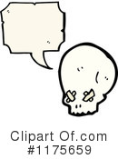 Skull Clipart #1175659 by lineartestpilot