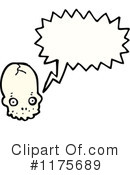 Skull Clipart #1175689 by lineartestpilot