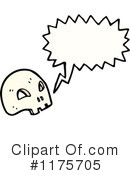 Skull Clipart #1175705 by lineartestpilot