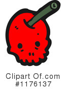 Skull Clipart #1176137 by lineartestpilot