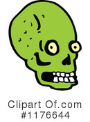 Skull Clipart #1176644 by lineartestpilot