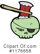 Skull Clipart #1176658 by lineartestpilot