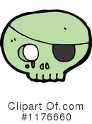 Skull Clipart #1176660 by lineartestpilot