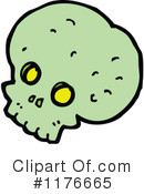 Skull Clipart #1176665 by lineartestpilot
