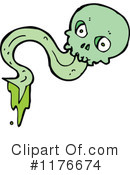 Skull Clipart #1176674 by lineartestpilot
