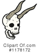 Skull Clipart #1178172 by lineartestpilot