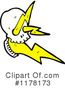 Skull Clipart #1178173 by lineartestpilot
