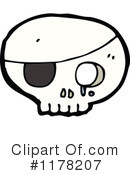 Skull Clipart #1178207 by lineartestpilot