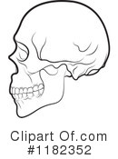 Skull Clipart #1182352 by Lal Perera