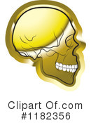 Skull Clipart #1182356 by Lal Perera