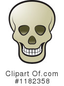 Skull Clipart #1182358 by Lal Perera