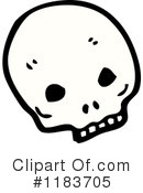 Skull Clipart #1183705 by lineartestpilot
