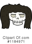 Skull Clipart #1184971 by lineartestpilot