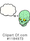 Skull Clipart #1184973 by lineartestpilot