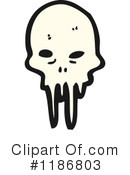 Skull Clipart #1186803 by lineartestpilot