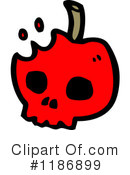 Skull Clipart #1186899 by lineartestpilot