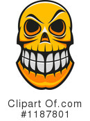 Skull Clipart #1187801 by Vector Tradition SM