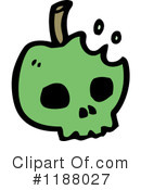 Skull Clipart #1188027 by lineartestpilot