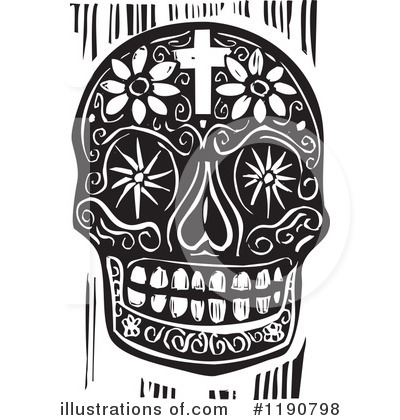Skull Clipart #1190798 by xunantunich