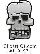 Skull Clipart #1191971 by Vector Tradition SM