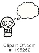 Skull Clipart #1195262 by lineartestpilot