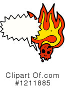 Skull Clipart #1211885 by lineartestpilot