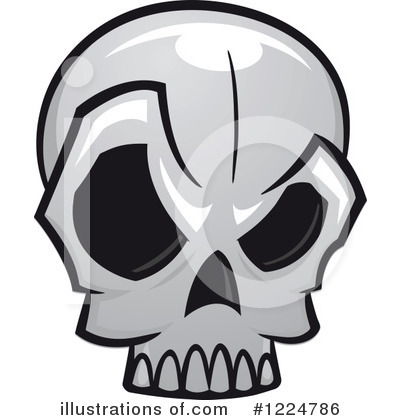 Monster Skull Clipart #1224786 by Vector Tradition SM