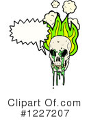 Skull Clipart #1227207 by lineartestpilot